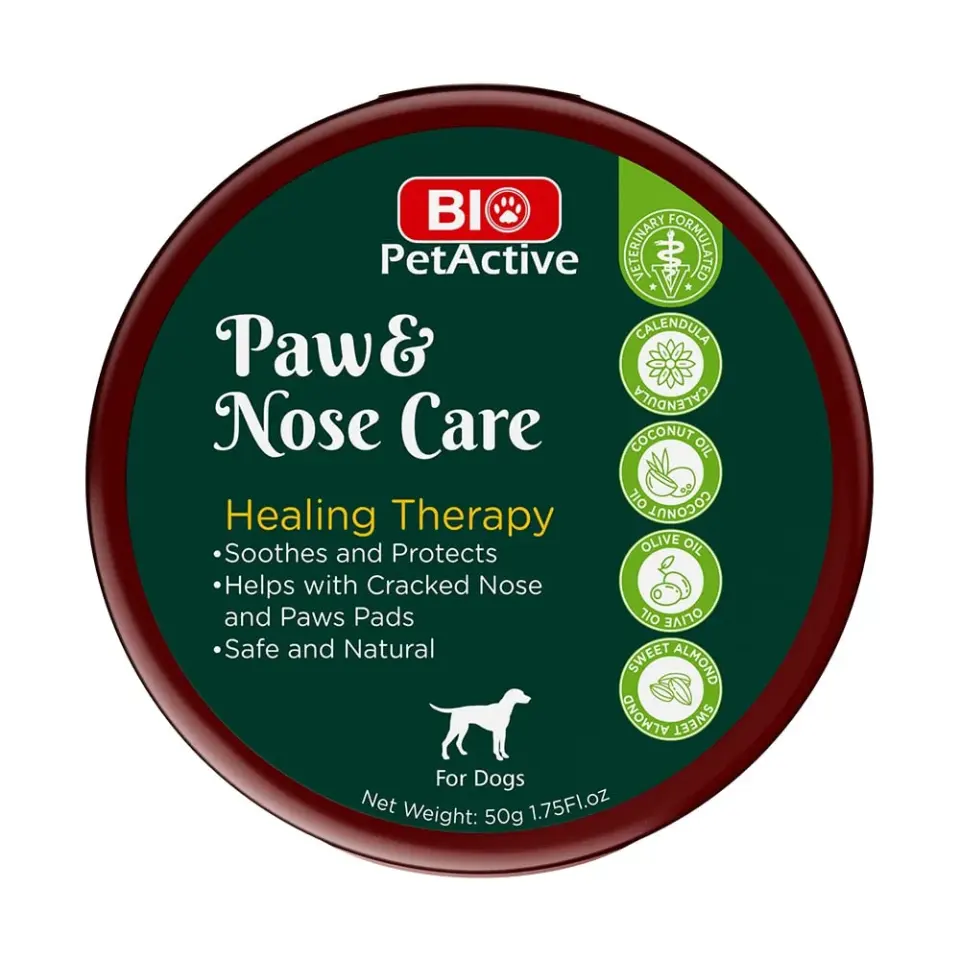 Crema pentru caini Bio PetActive Paw Nose Care 50 gr