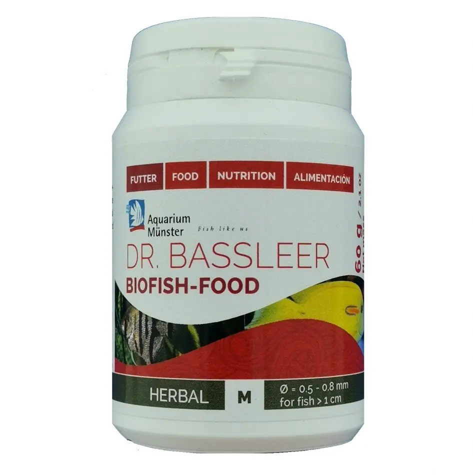 Hrana Aquarium Munster Biofish Food HERBAL M 60 g