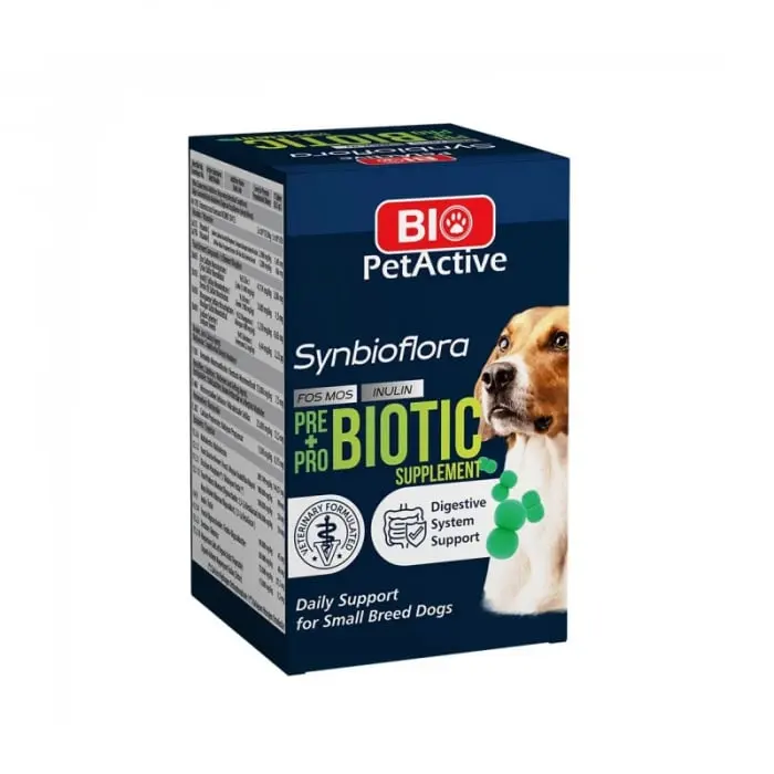 Supliment nutritiv pentru caini Synbioflora Small Breed 60 tab cutie