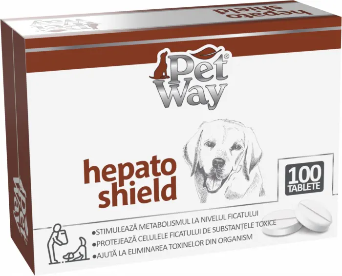 PetWay Hepato Shield, 100 tablete