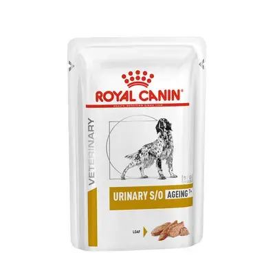 Hrana dietetica pentru caini Royal Canin Urinary S O Ageing 7 , 85 gr