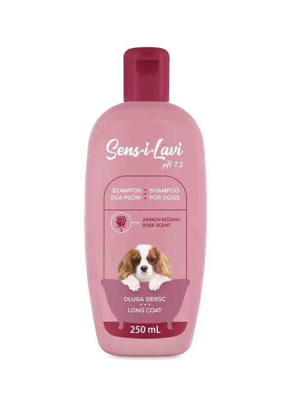 Sampon pentru caini cu blana lunga, SENS-I-LAVI, 250 ml