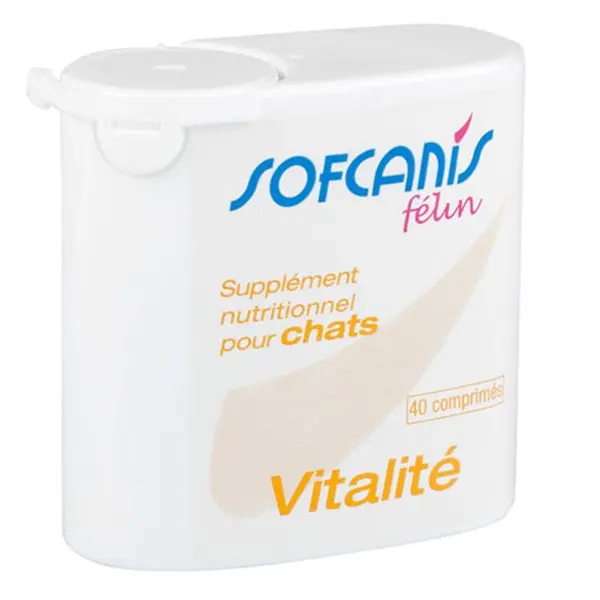 Sofcanis Feline Vitalite, 40 comprimate