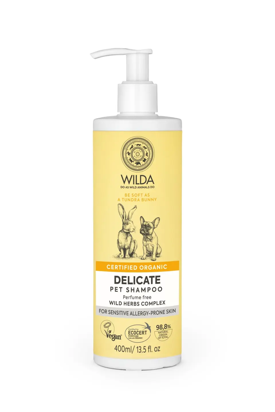 Sampon Wilda, Delicat, 400 ml