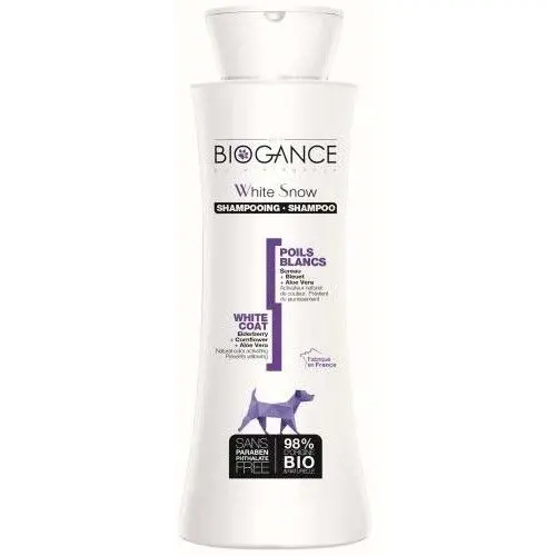 Sampon pentru caini Biogance Dog Shampoo White Aloe, 250 ml