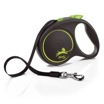 Lesa caini, Flexi, pana la 50 kg, L, 5 m, verde