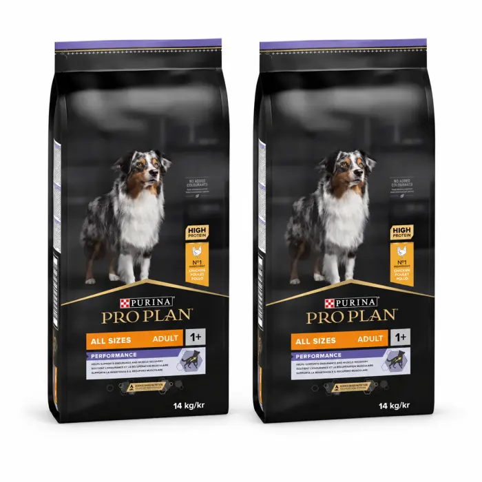 Oferta 2 saci x Hrana uscata pentru caini Pro Plan Adult Performance Toate Taliile cu pui 14 kg