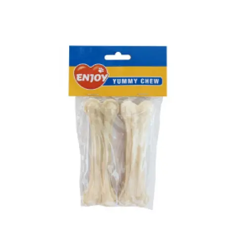 Recompensa pentru caini Os Presat Alb Enjoy 3 buc/set KS-17