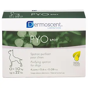 Dermoscent PYOspot 0-10 kg, 4 pipete