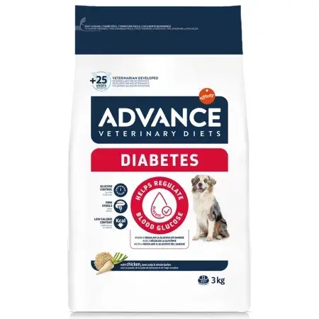 Hrana dietetica pentru caini Advance Veterinary Diets Diabetes 3 kg
