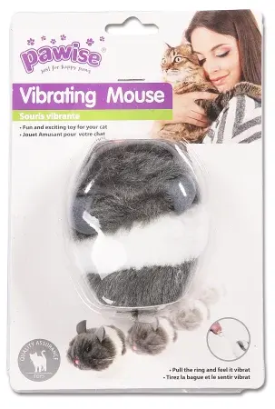 Pawise Cat Shakin Mouse 8 Cm