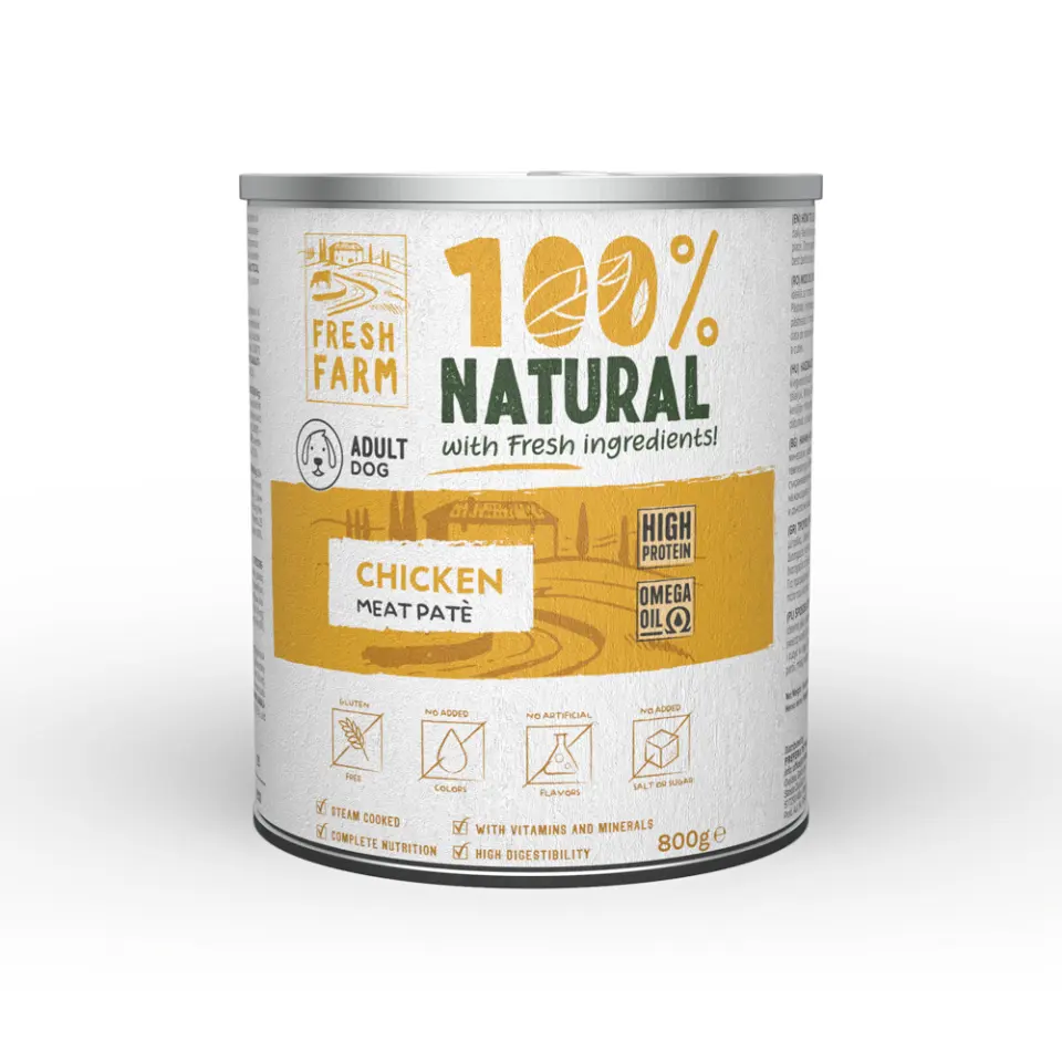Fresh Farm Smooth pate with chicken 800 gr