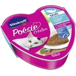 Vitakraft Poesie, Somon si Spanac, 85 g