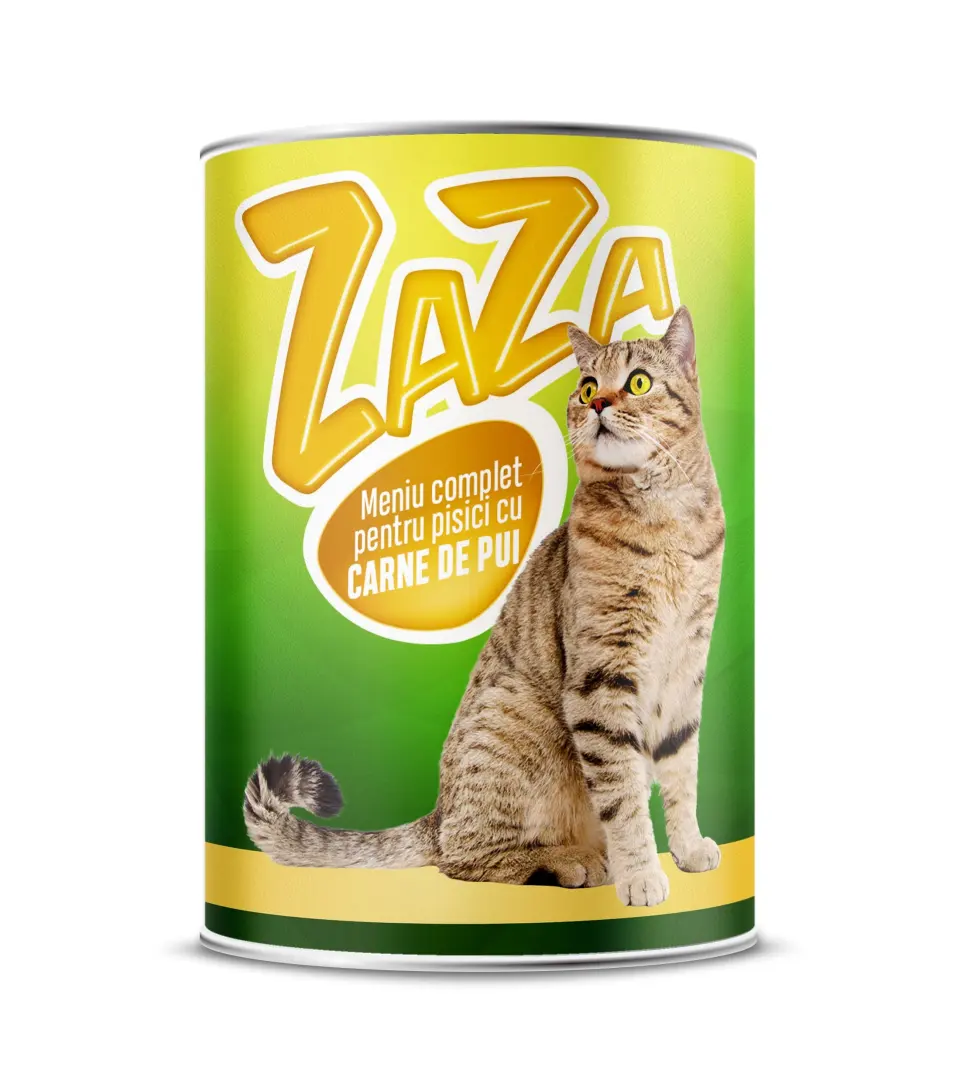 Hrana Umeda Completa pentru Pisici, Zaza, Carne de Pasare, 415 g