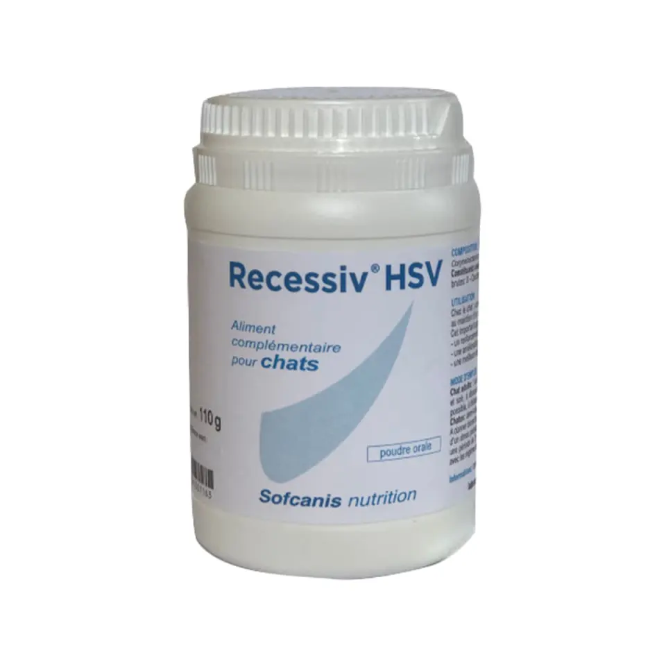 SOFCANIS Recessiv HSV, supliment sistem imunitar pisici, pudră