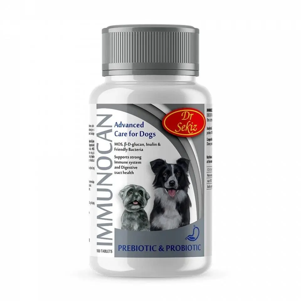 Supliment alimentar, Caini, Immunocan, 100 tablete