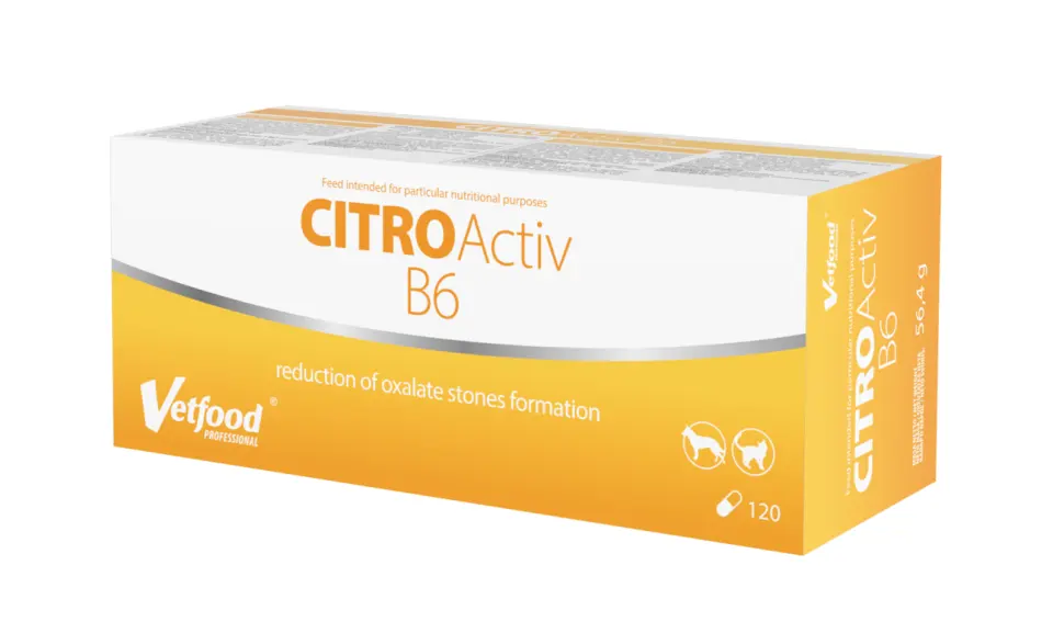 VetFood CitroActiv B6, 120 capsule