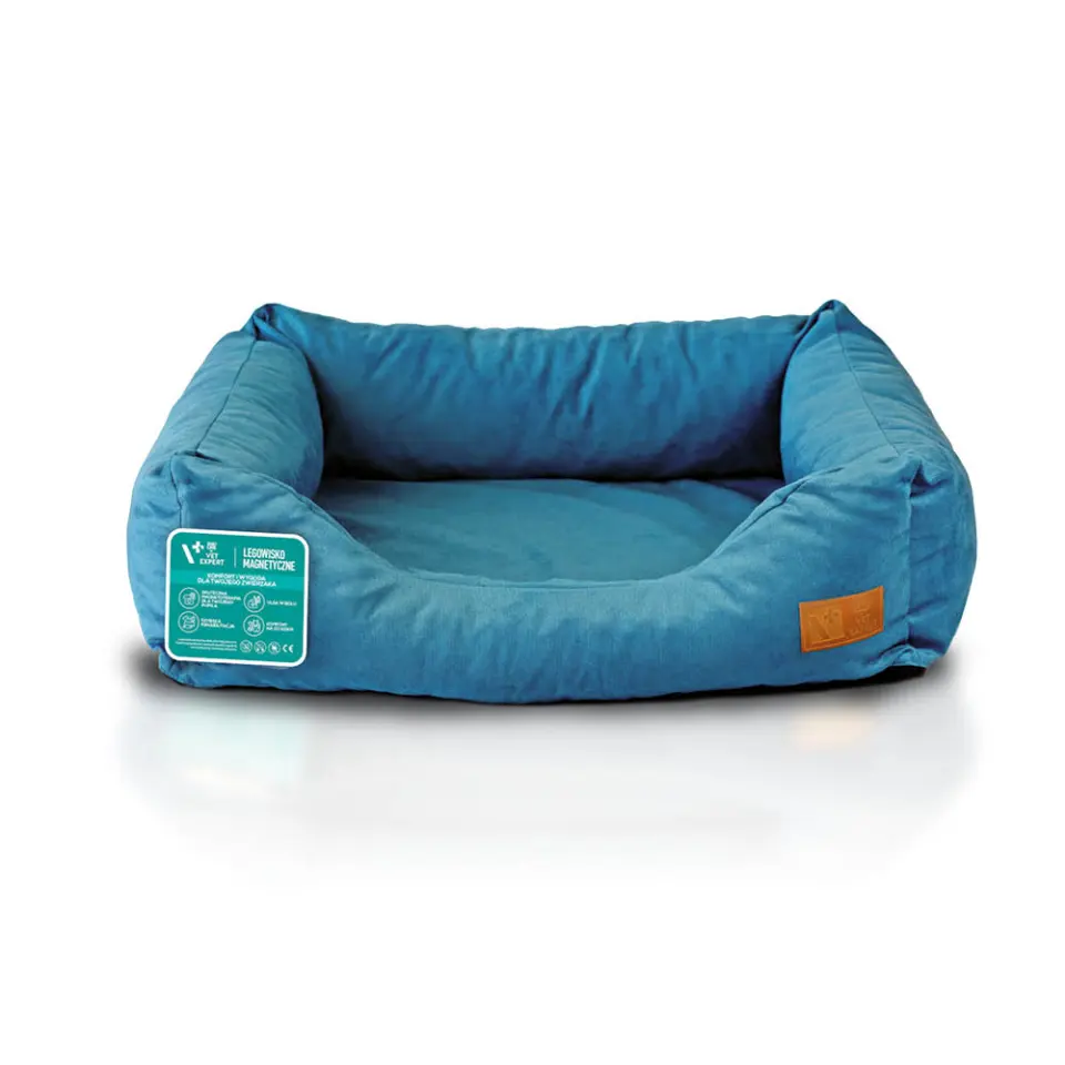 Patut pentru animale de companie Vet Expert Sofa Magnetic Care, turcoaz, marimea L, 60 x 50 cm