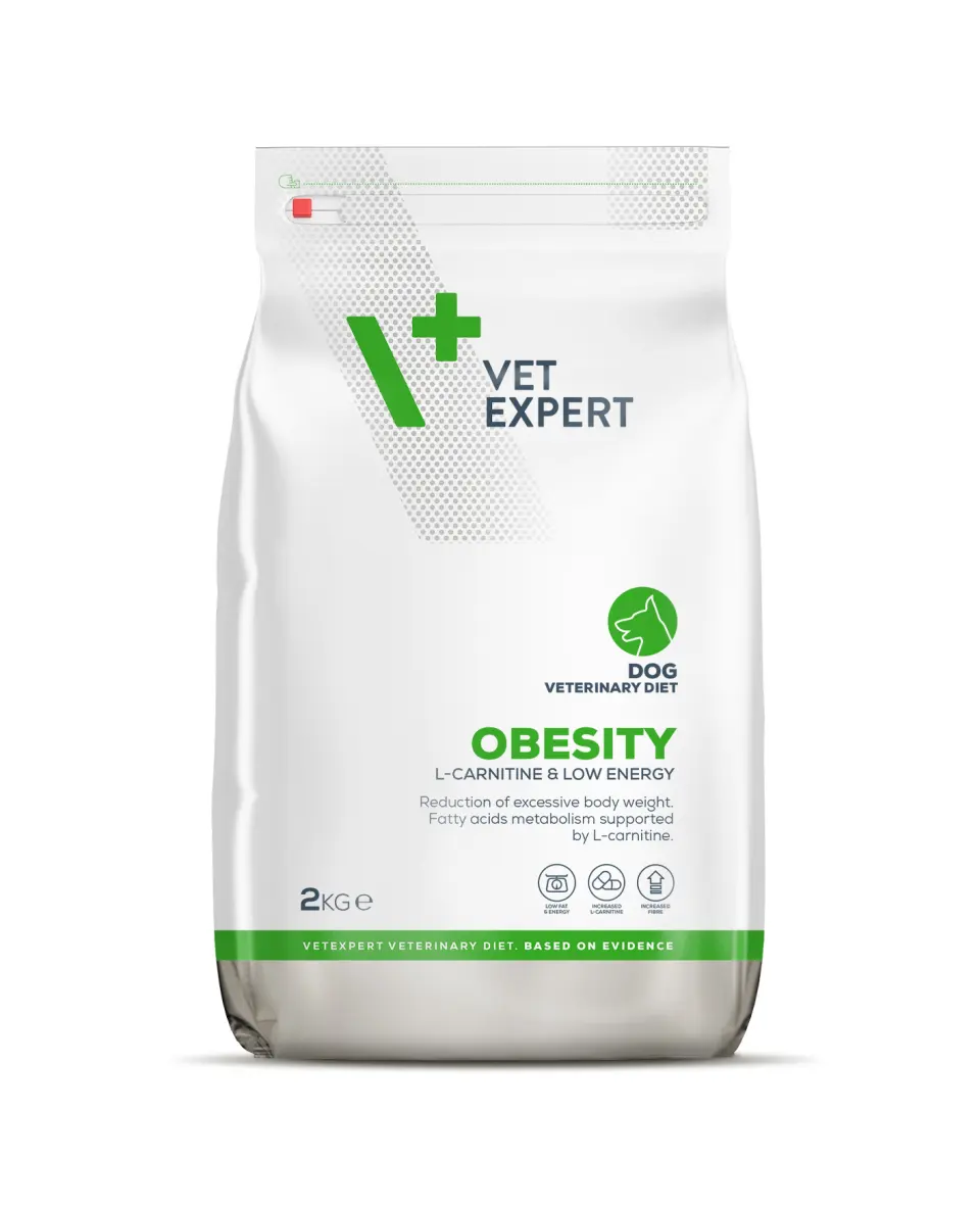 Hrana dietetica pentru caini cu obezitate, Vet Expert Obesity Dog, 2 kg