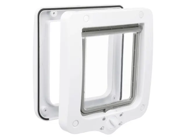 Usa batanta pentru pisici Trixie 4-Way Alba 20 x 22 cm