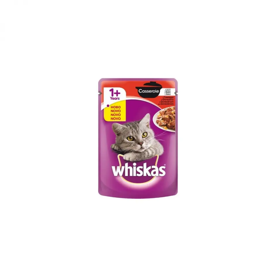 Whiskas Plic Casserole Vita 85 g