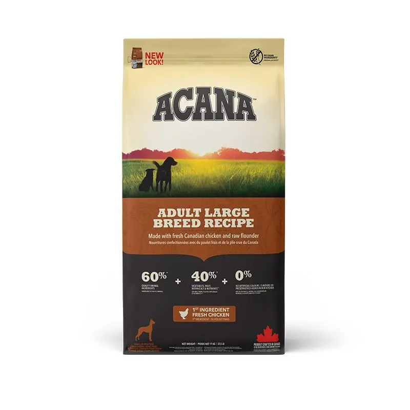 Hrana Uscata Caini, Acana Dog Adult Talie Mare, 11.4 kg