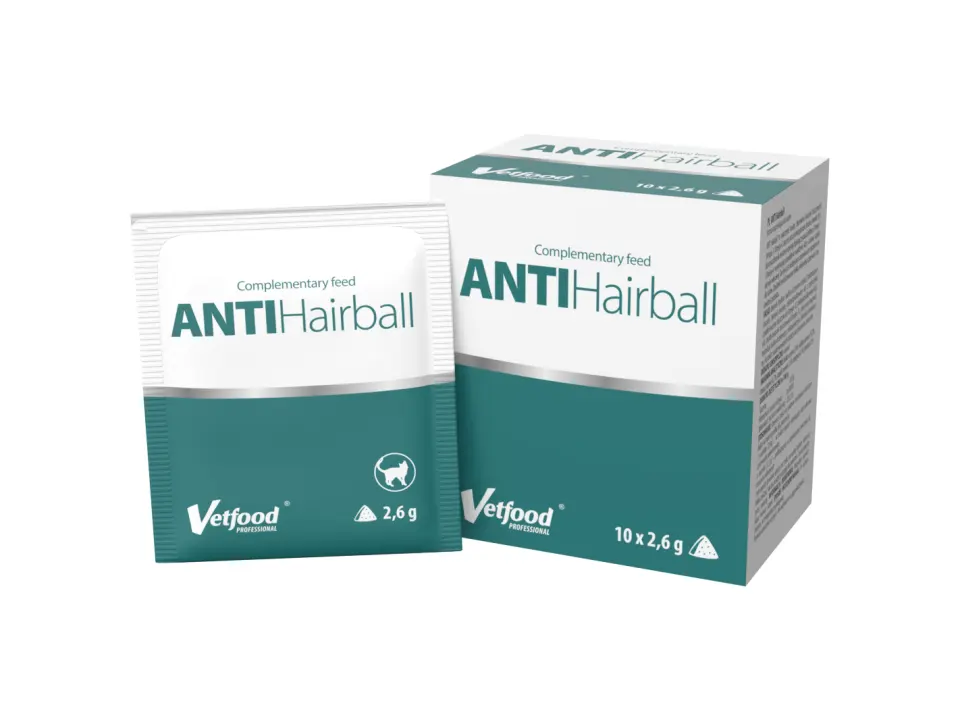 Supliment gastrointestinal, VetFood, Anti Hairball, 10 plicuri x 2.6 g