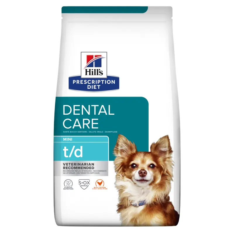 Hill's Prescription Diet Canine t/d Dental Care Mini, 3 kg