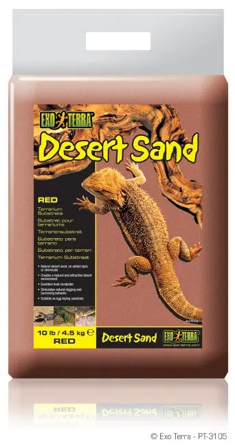 Exo Terra Asternut Desert Sand Rosu 4.5 Kg