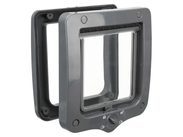 Usa batanta pentru pisici Trixie 4-Way Gri 20 x 22 cm