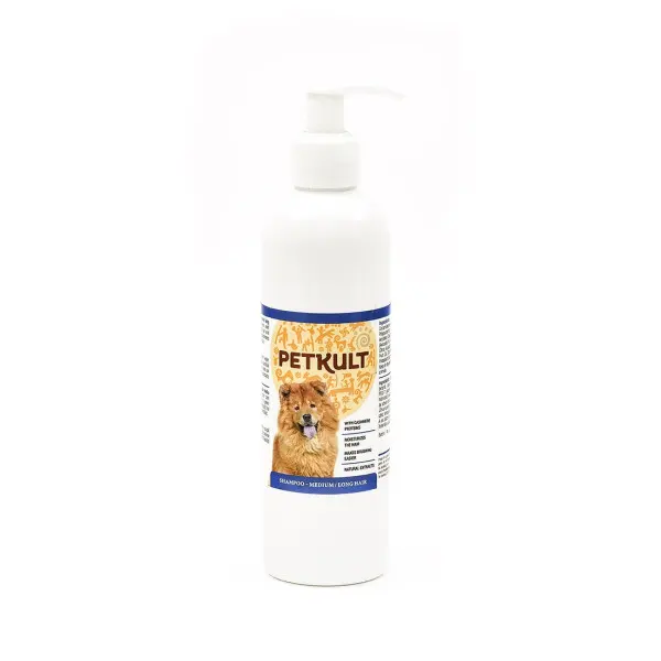 Șampon Pentru Caini Petkult, Medium / Long Hair, 250 Ml