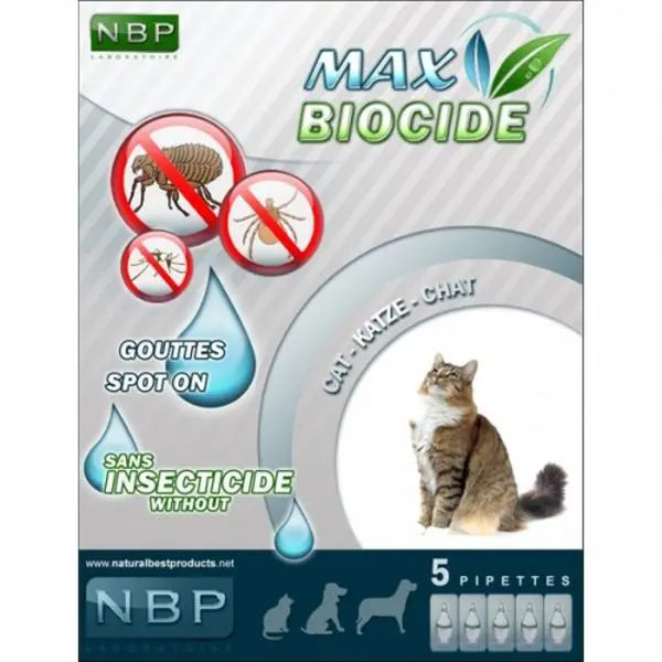 NBP Pipete Antiparazitare Pisici, 5 buc