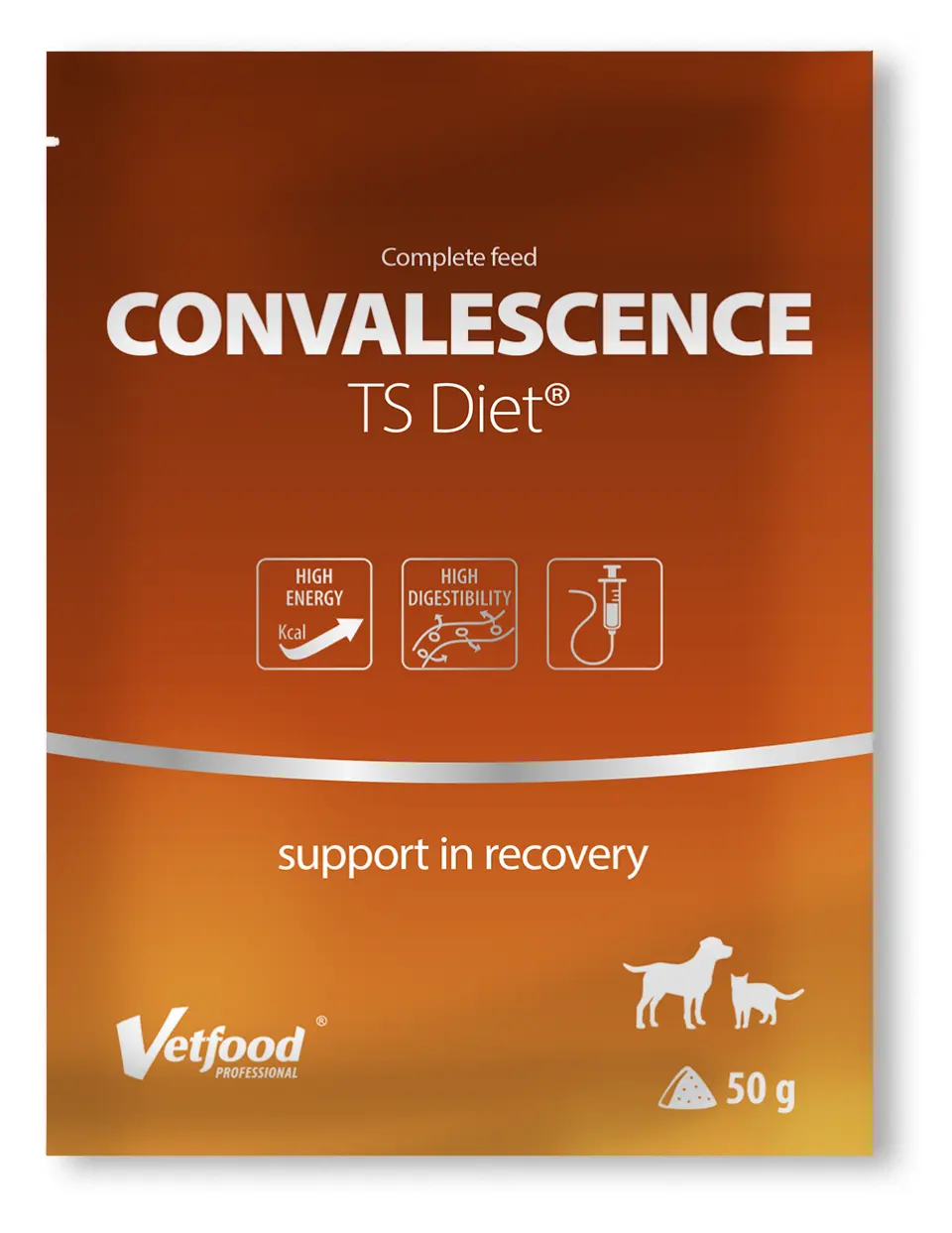 Supliment recuperare, VetFood, Convalescence TS Diet, 50 g