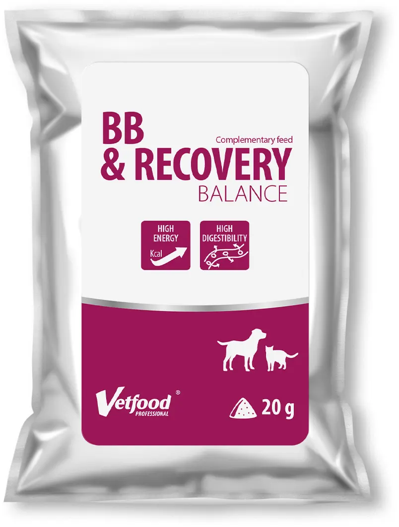 VetFood BB & RECOVERY BALANCE, 20 g