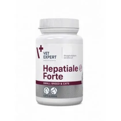 Supliment hepatic pentru caini pisici Hepatiale Forte Small Breed Twist Off 40 caps