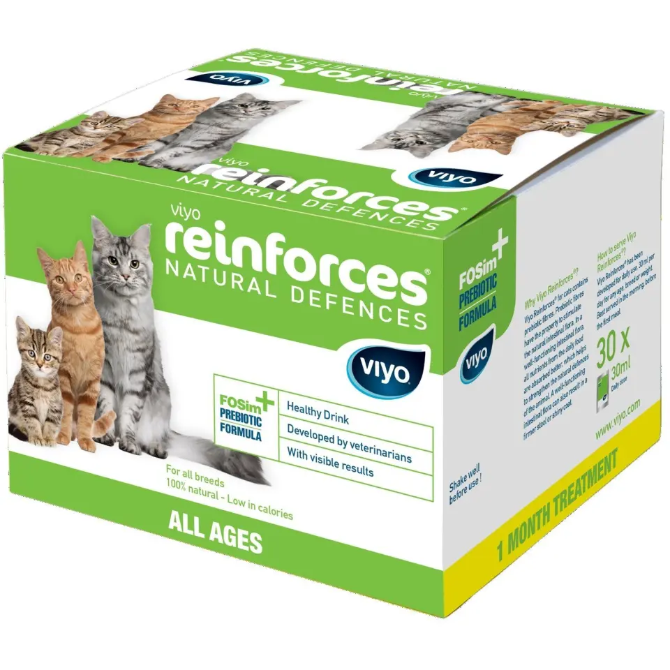 Viyo Reinforces Cat 30x30 ml (toate varstele)