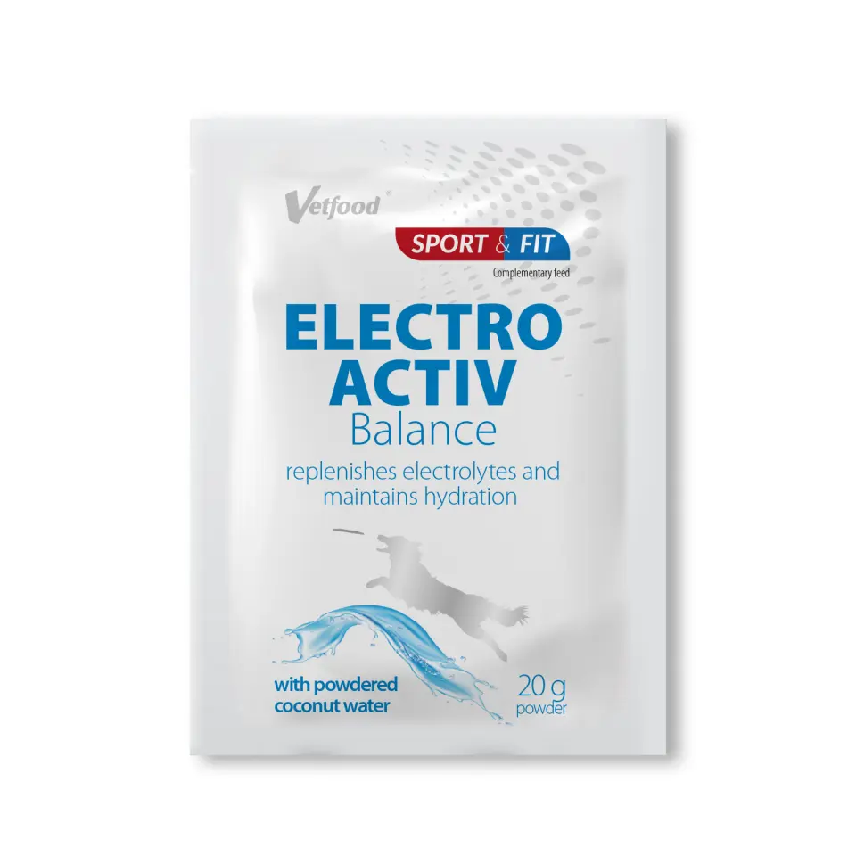 Supliment recuperare, VetFood, ElectroActiv Balance, 20 g