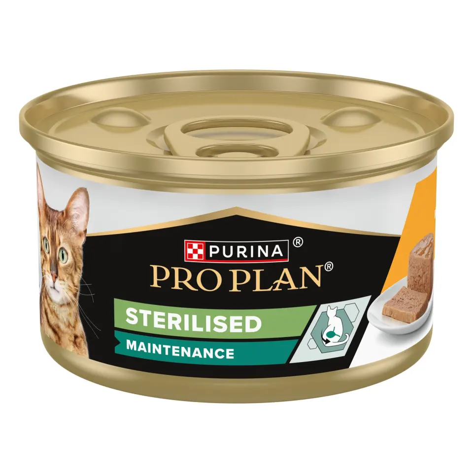 Hrana umeda pisici, ​Purina Pro Plan Adult Cat Maintenance, Pui, 85 g