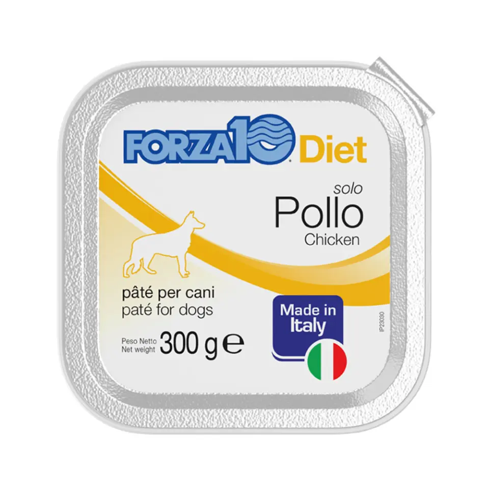 FORZA 10 SOLO DIET CHICKEN DOG ALU 300 GR