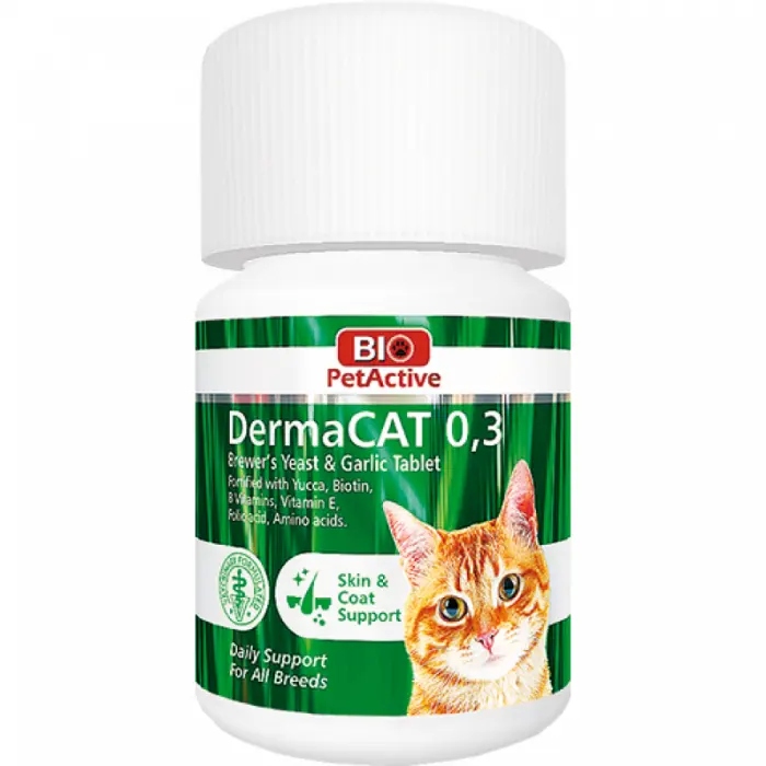 Bio PetActive Dermacat 0.3, 75 tablete