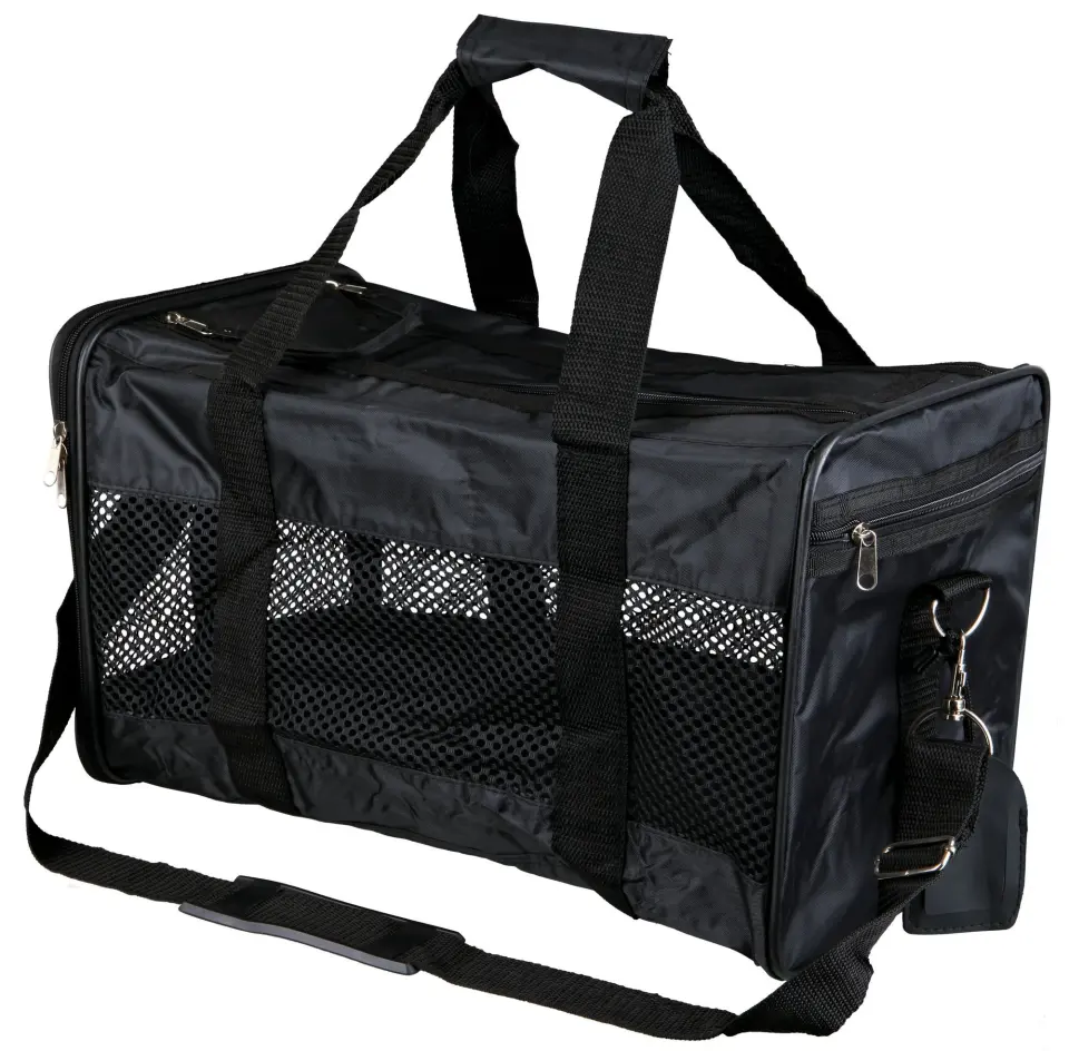 Geanta Transport 26x27x47 cm Negru/ Cyan 28841