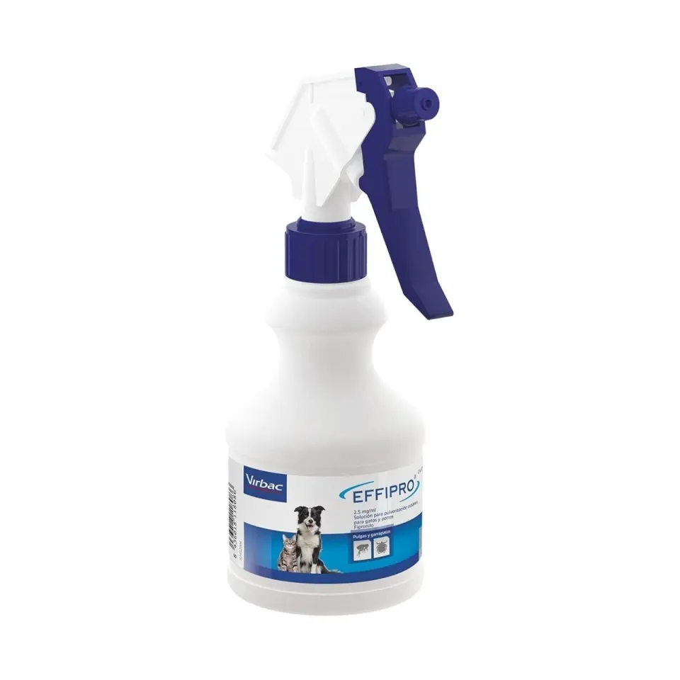 Effipro Spray antiparazitar pentru caini si pisici, 250 ml