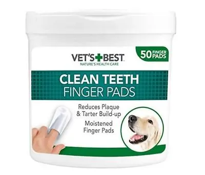 Vet's Best Dental Wipes, 50 bucati
