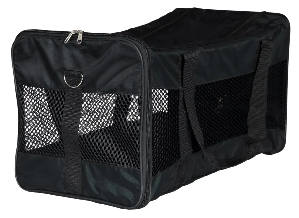 Geanta Transport 30x30x54 cm Negru/ Cyan 28851
