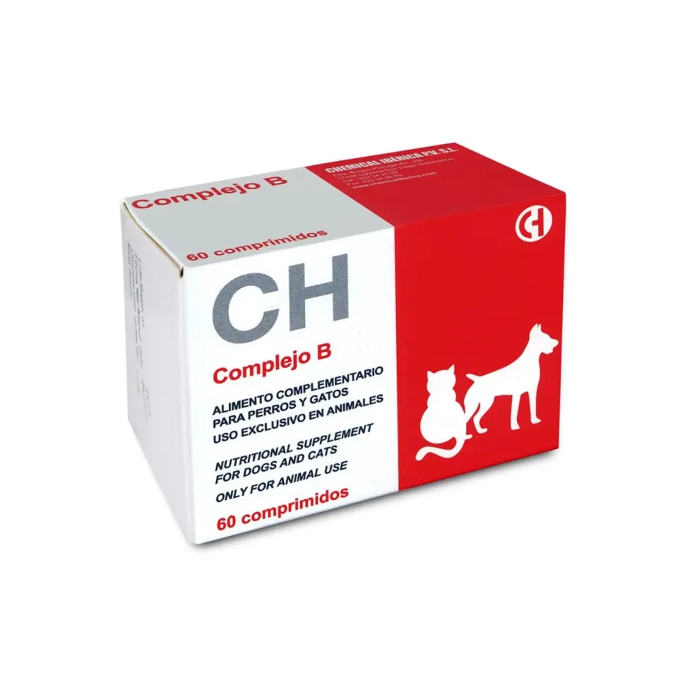 Vitamina B Complex - Supliment pentru caini si pisici - 60cpr.