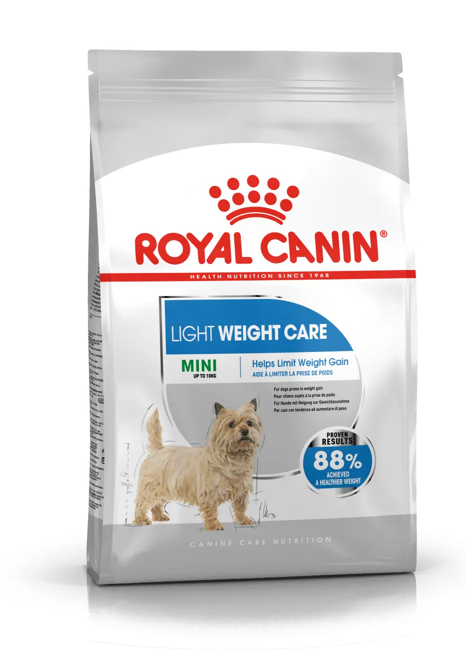 Royal Canin Mini Light Weight Care Adult hrana uscata caine, limitarea greutatii, 8 kg