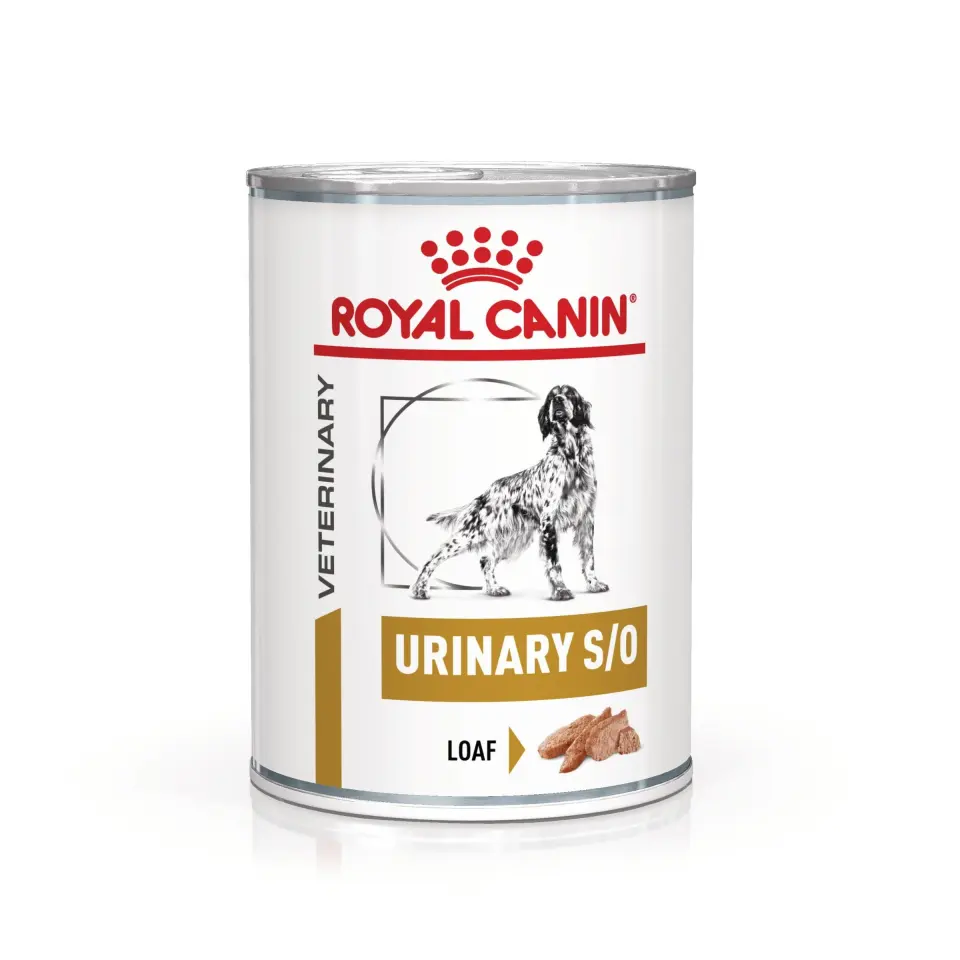 ROYAL CANIN Urinary S/O, XS-XL, dieta veterinara, conserva hrana umeda caini, sistem urinar, (pate), 410 g