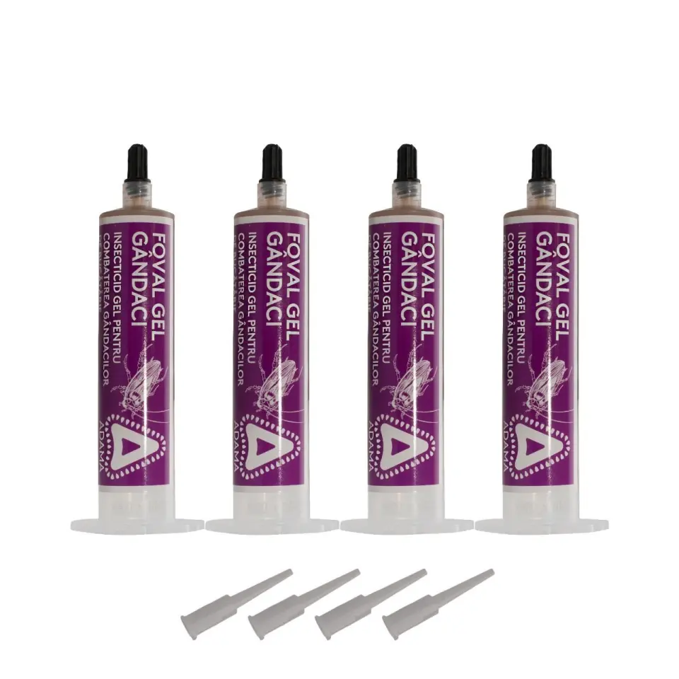 Gel Insecticid Pentru Combaterea Gandacilor Foval Pachet 4x35g