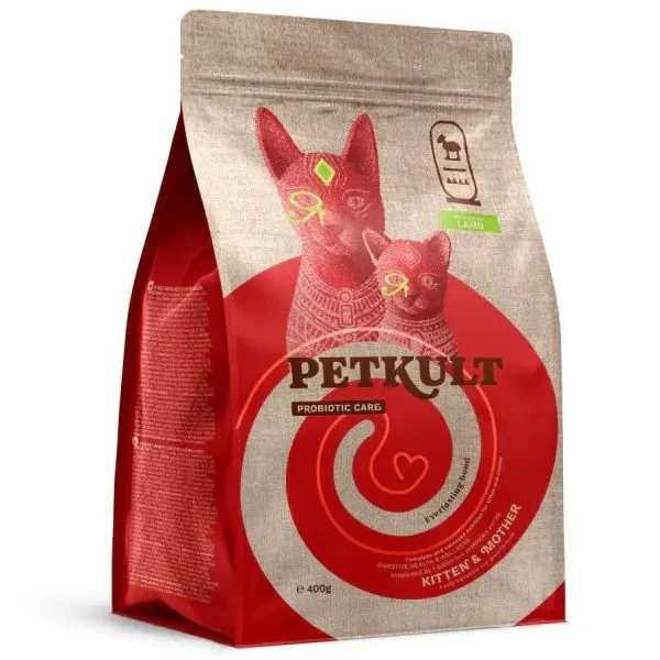 Hrana Uscata Petkult Probiotic Care Kitten & Mother Fresh Pisici, Miel Proaspat, 400 g