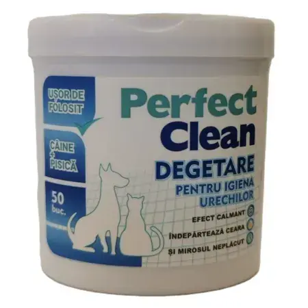 Degetar igiena urechi Perfect Clean 50 buc